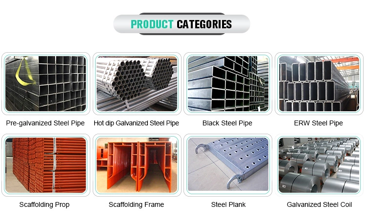 GI steel pipe for construction building materials Sale promotion