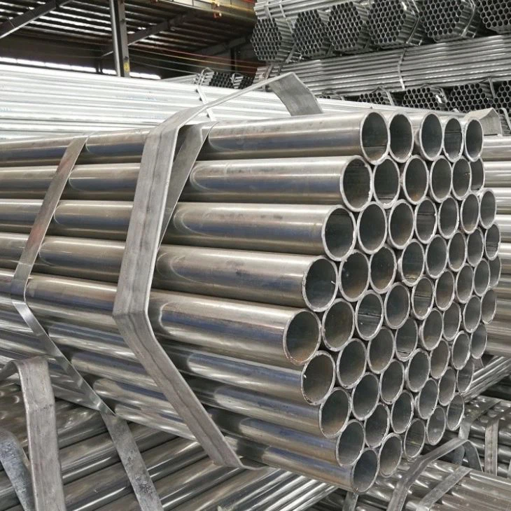 Construction Building Materials Steel Pipe Surface Galvanized